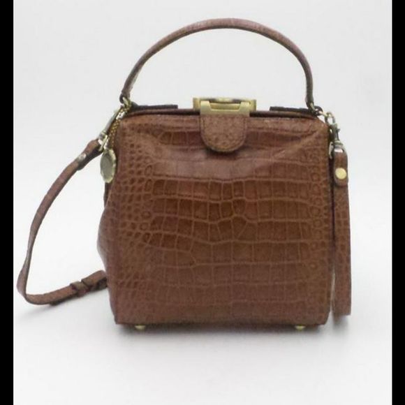 Patricia Nash Bags Patricia Nash Leather Croc Embossed Nela